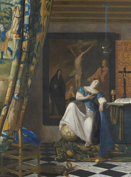 The Allegory of Faith – Johannes Vermeer