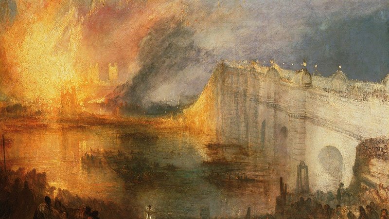 The Burning of the Houses of Parliament