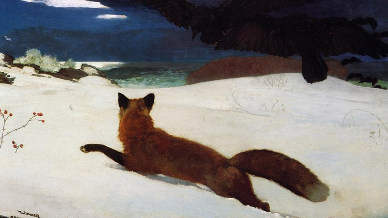 The Fox Hunt – Winslow Homer