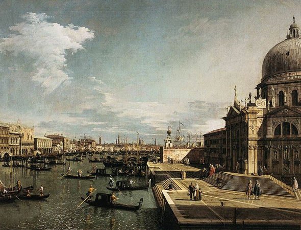 Venice, from the Porch of Madonna della Salute