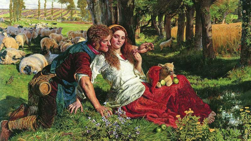 The Hireling Shepherd – William Holman Hunt