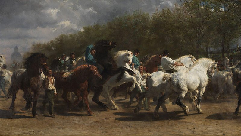 The Horse Fair – Rosa Bonheur