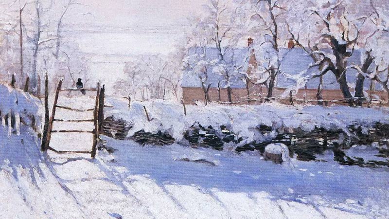 The Magpie – Claude Monet