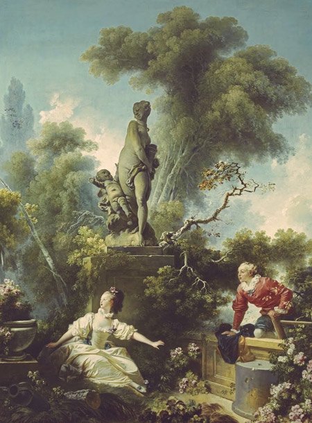 The Meeting (from the Loves of the Shepherds) – Jean-Honoré Fragonard