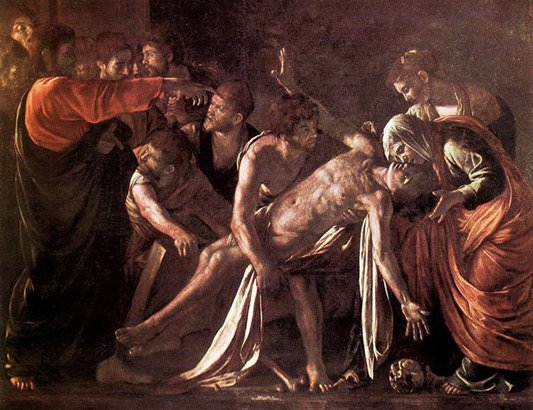 The Raising of Lazarus – Caravaggio