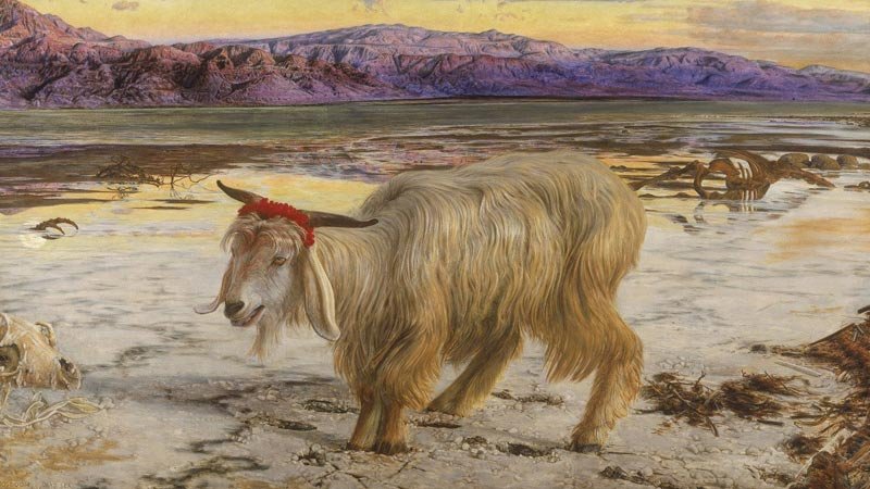 The Scapegoat – William Holman Hunt