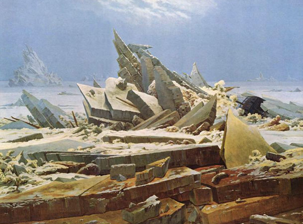 The Sea of Ice – Caspar David Friedrich