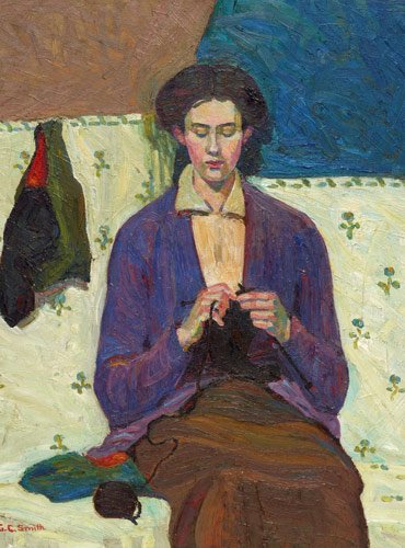 The Sock Knitter – Grace Cossington Smith