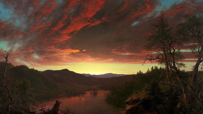 Twilight in the Wilderness – Frederic Edwin Church