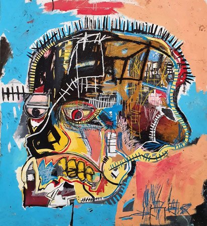 Untitled Skull Head – Jean-Michel Basquiat