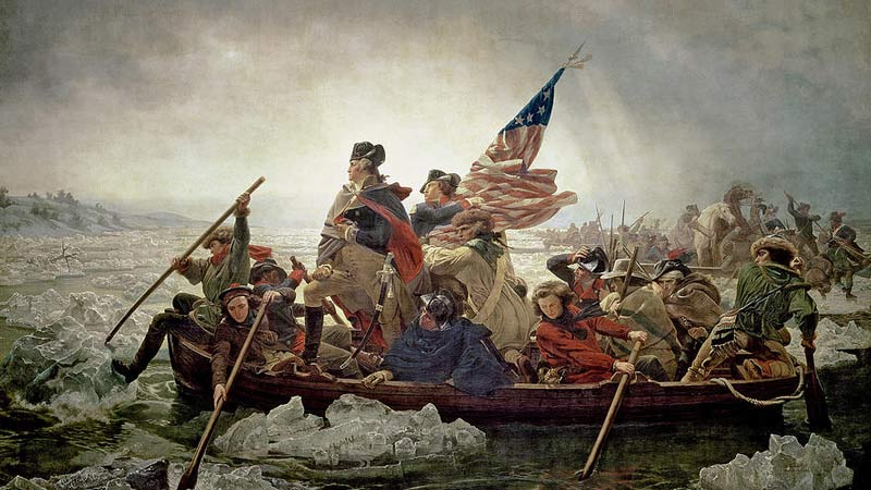 Washington Crossing the Delaware River