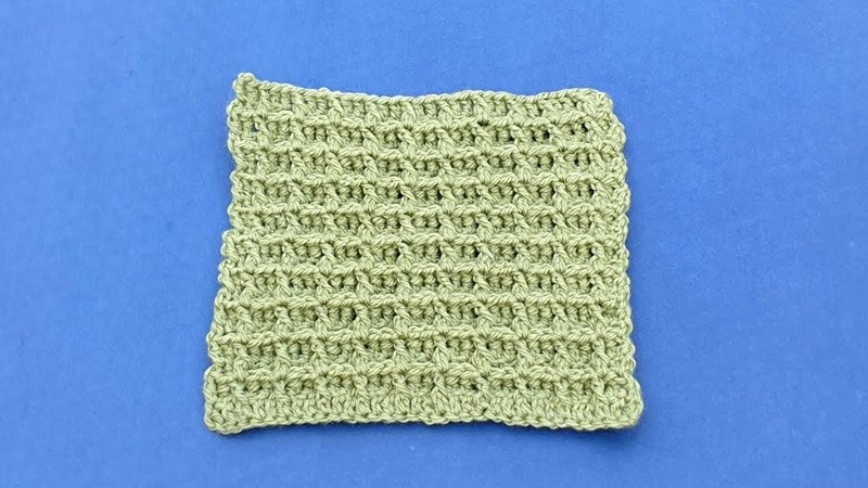 Winter Waffle Dishcloth