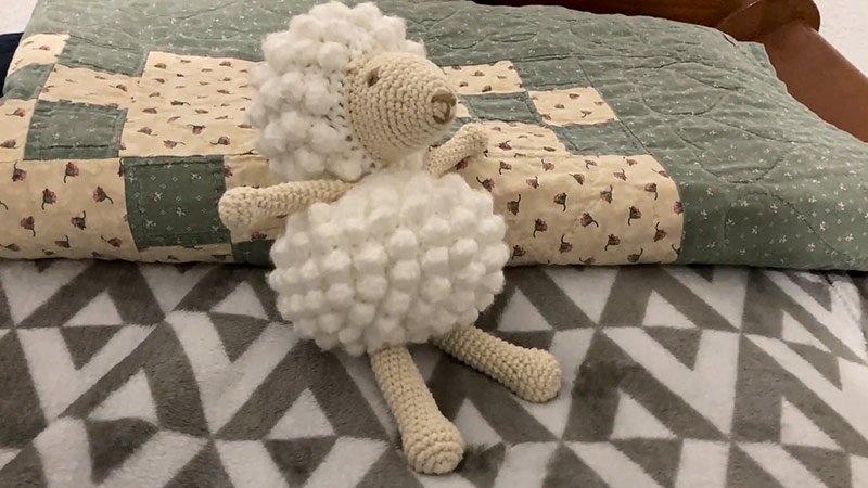 Little Crochet Lamb