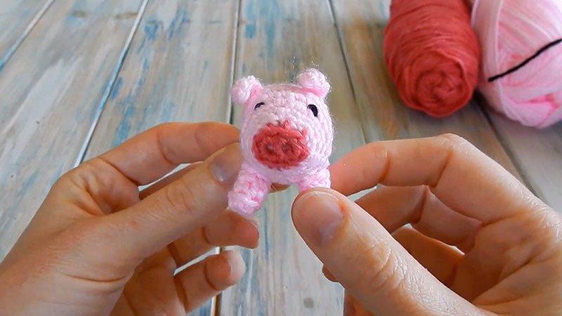 Mini Pig Crochet Pattern
