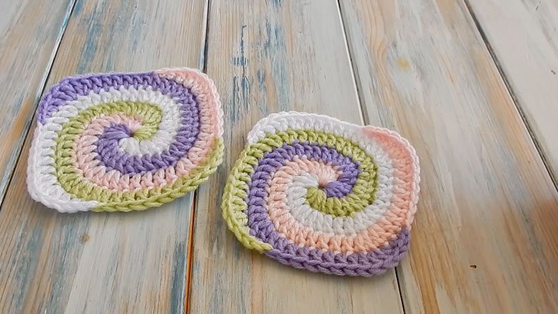 Spiral Granny Squares