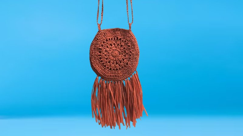 Street Fair Crochet Boho Purse