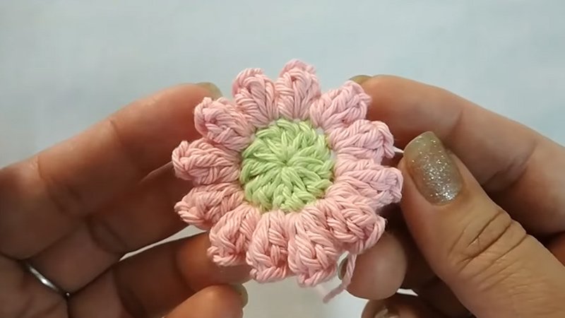 the Flower Pop Square Pattern Round 5 (R5)