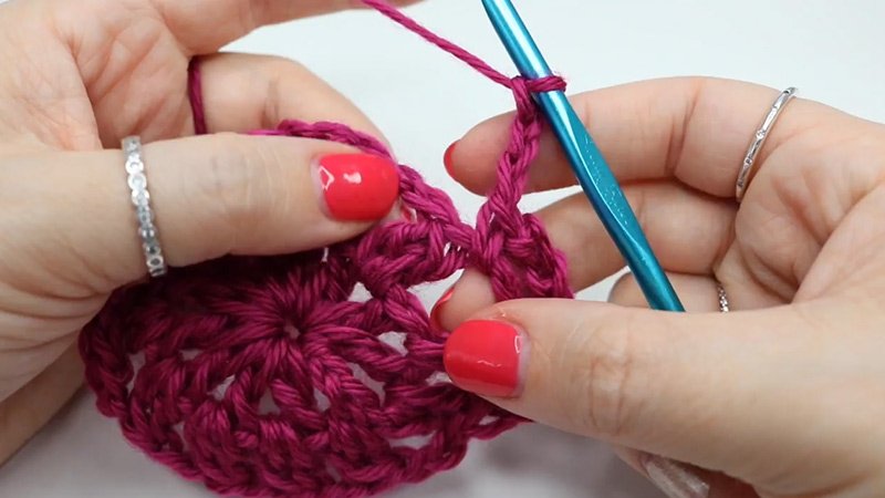 the Victorian Lattice Square Pattern Round 3