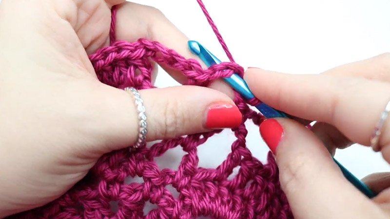 the Victorian Lattice Square Pattern Round 5