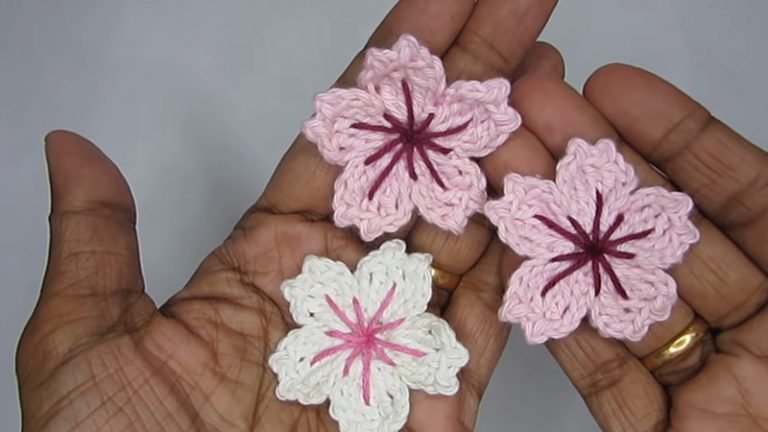 Cherry Blossoms Crochet Pattern