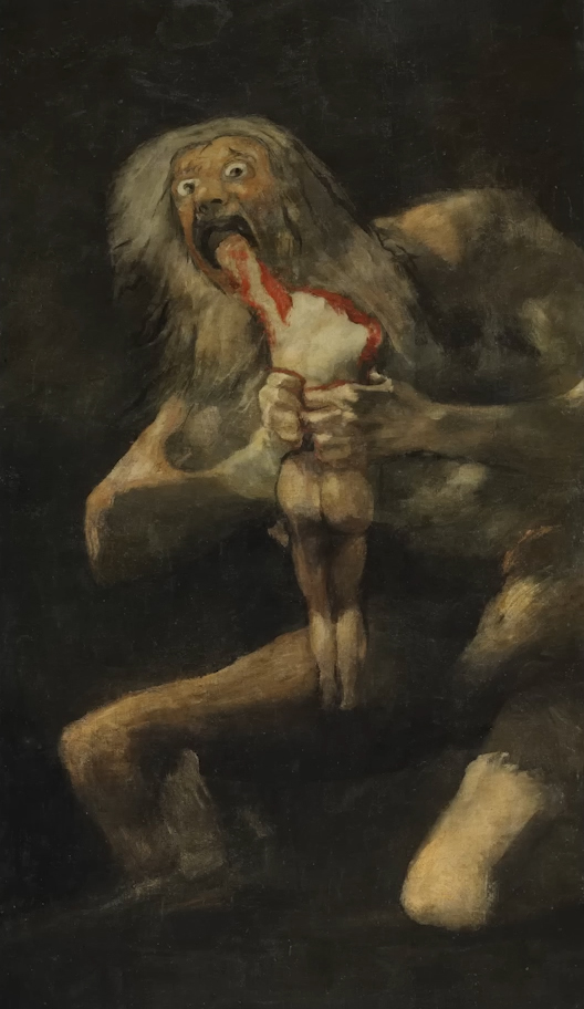 Saturn Devouring His Son – Francisco Goya