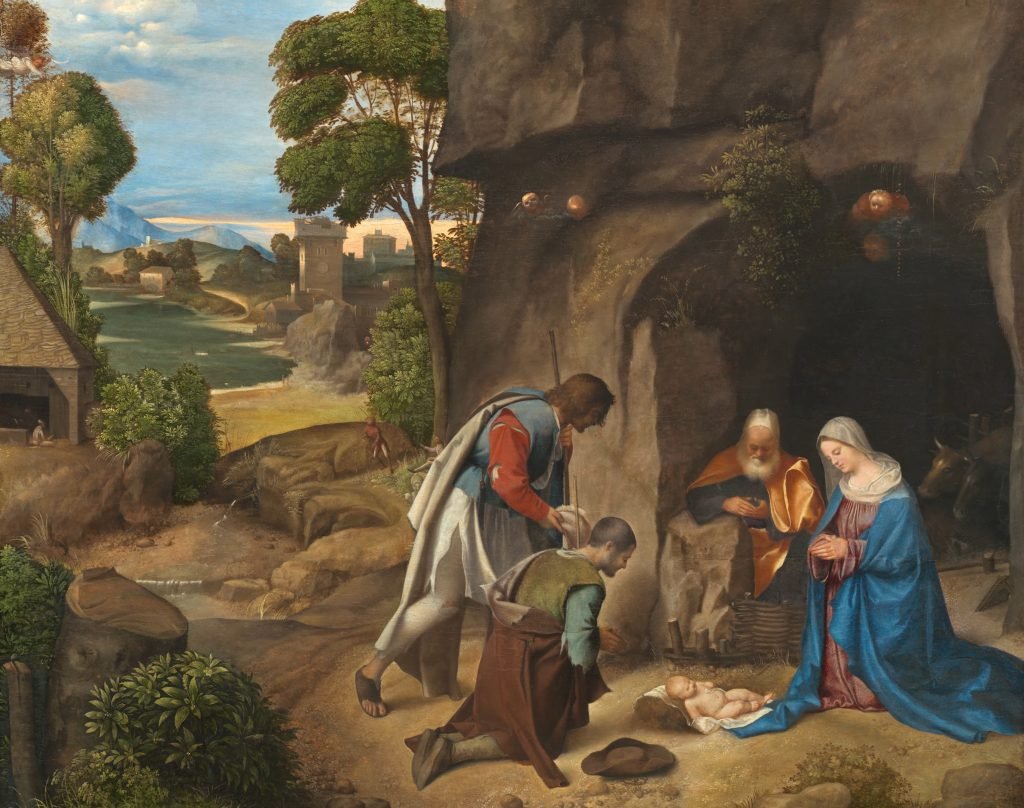 The Adoration of the Shepherds Giorgione