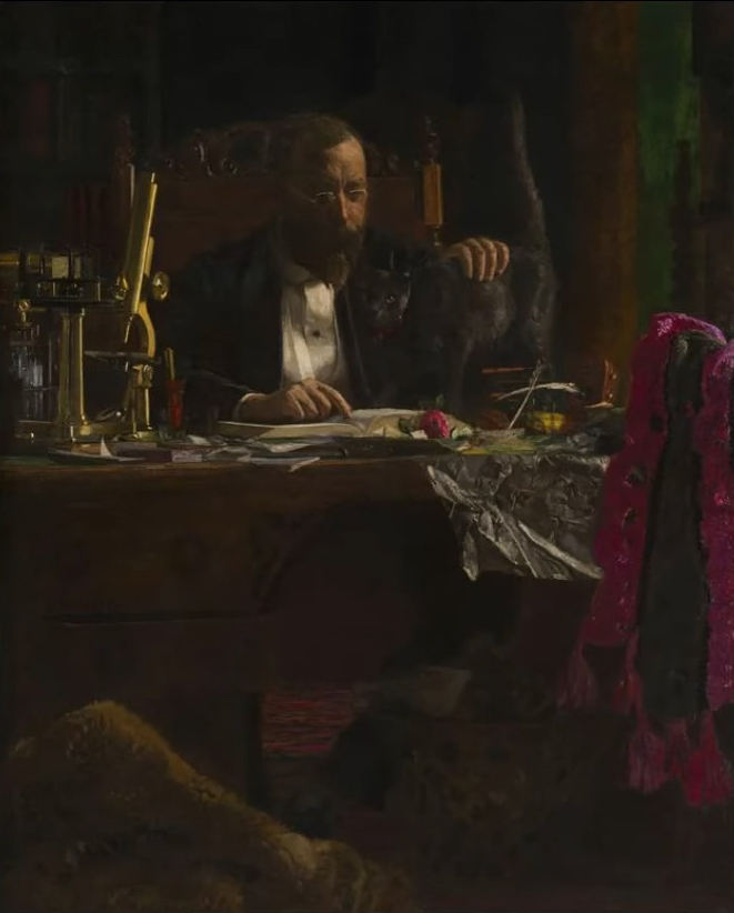 Portrait of Professor Benjamin H. Rand – Thomas Eakins