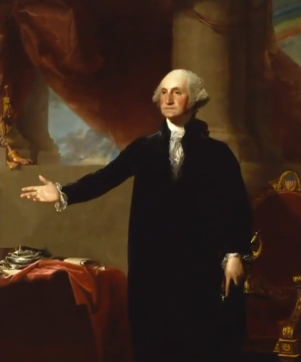 Lansdowne Portrait – Gilbert Stuart