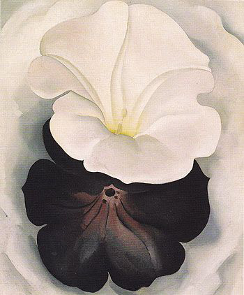 Morning Glory with Black – Georgia O’Keeffe