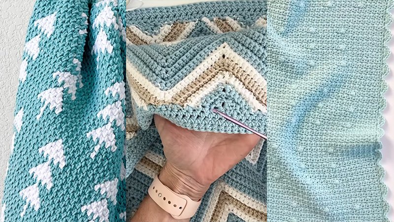 20 Crochet Baby Blanket Patterns