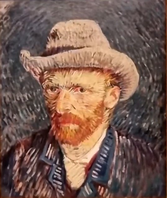 Self-portrait with Felt Hat – Vincent van Gogh