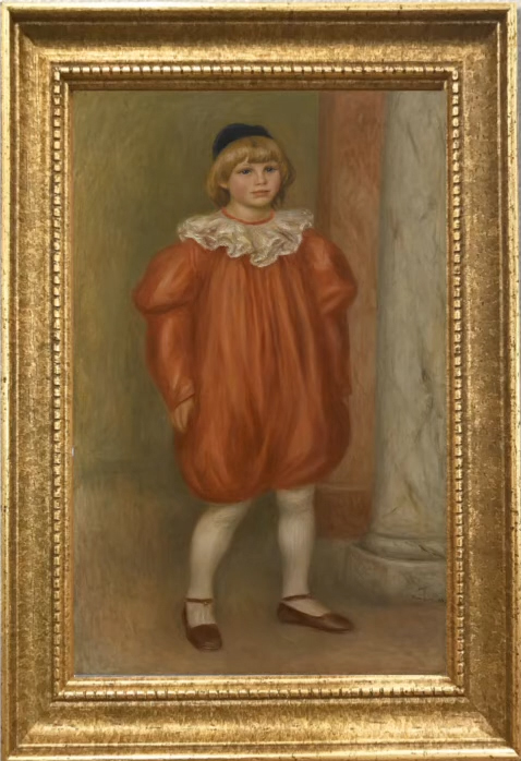 Claude Renoir en Clown – Pierre-Auguste Renoir