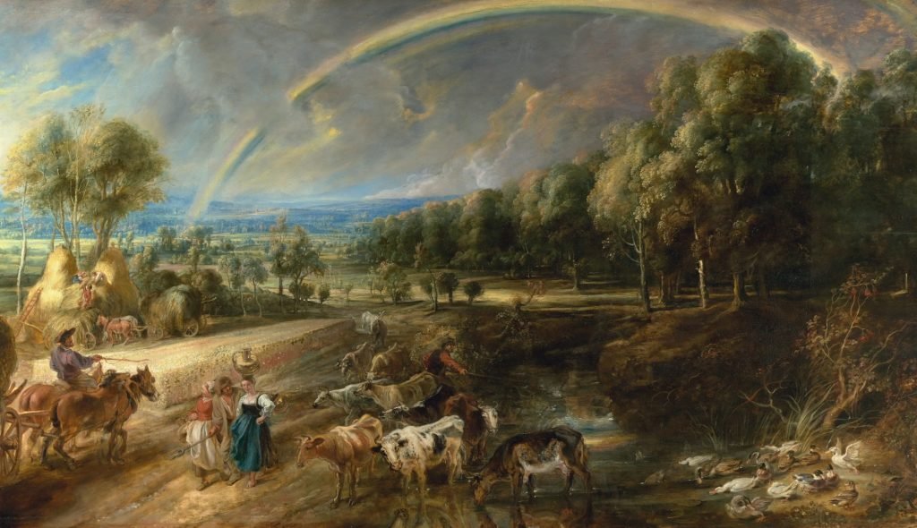 Landscape with a Rainbow Peter Paul Rubens