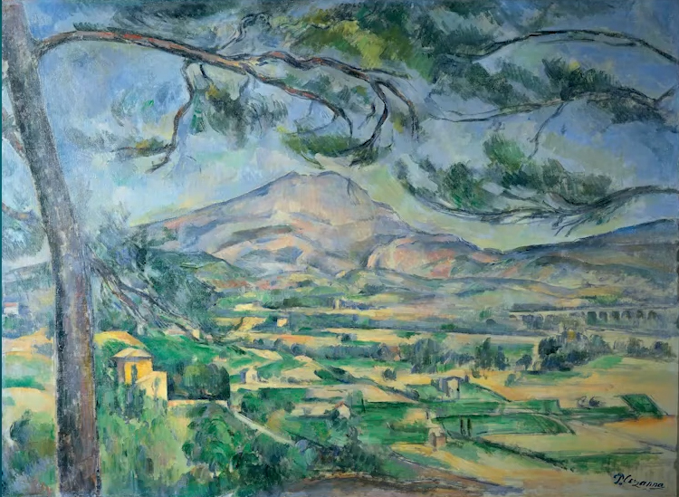 Mont Sainte Victoire (Courtauld) – Paul Cézanne
