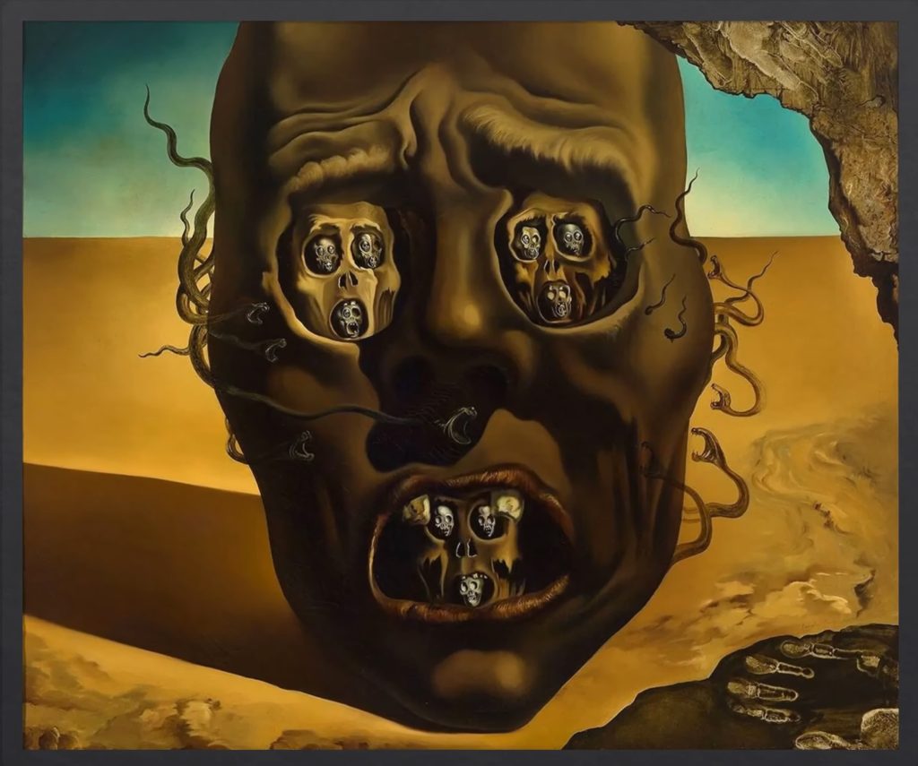 The Face Of War – Salvador Dalí