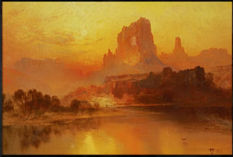 The Golden Hour – Thomas Moran