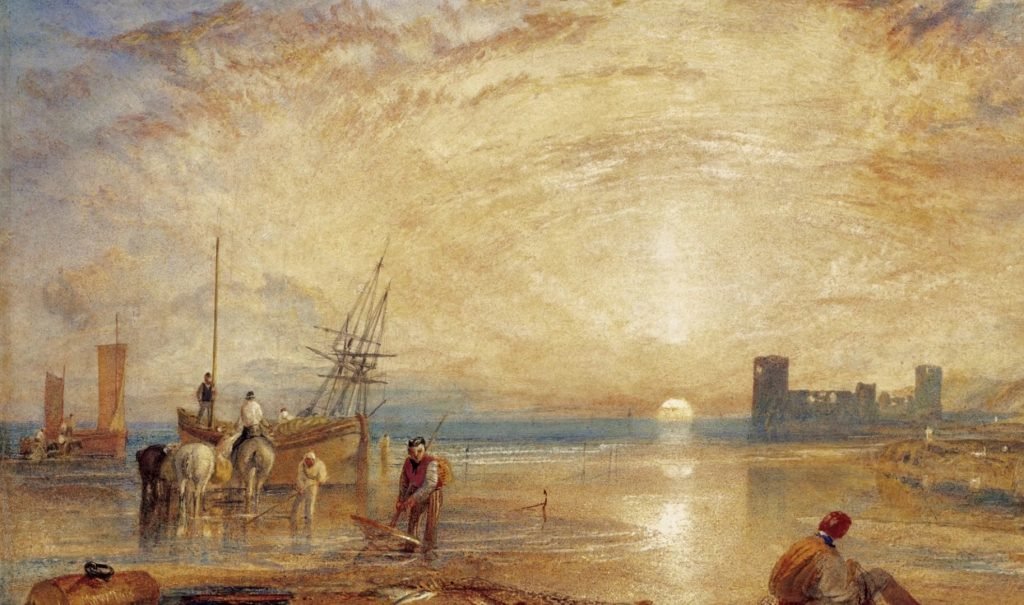 Turner painting of Flint Castle