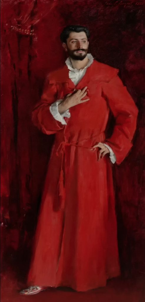 Dr Pozzi at Home – John Singer Sargent