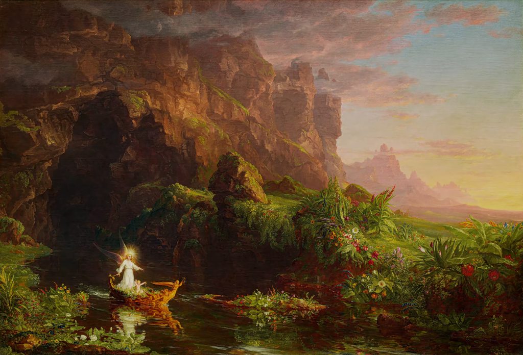 The Voyage of Life, Childhood – Thomas Cole