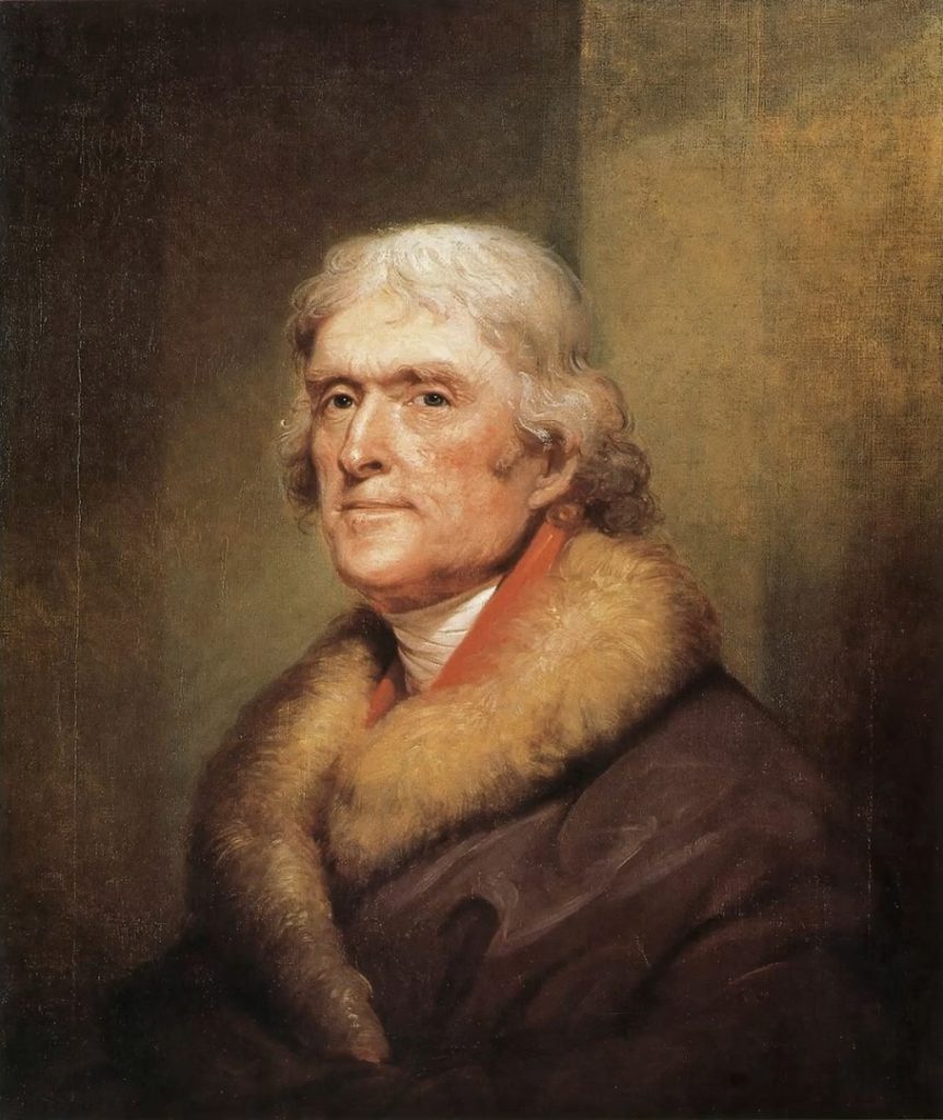 Thomas Jefferson – Rembrandt Peale