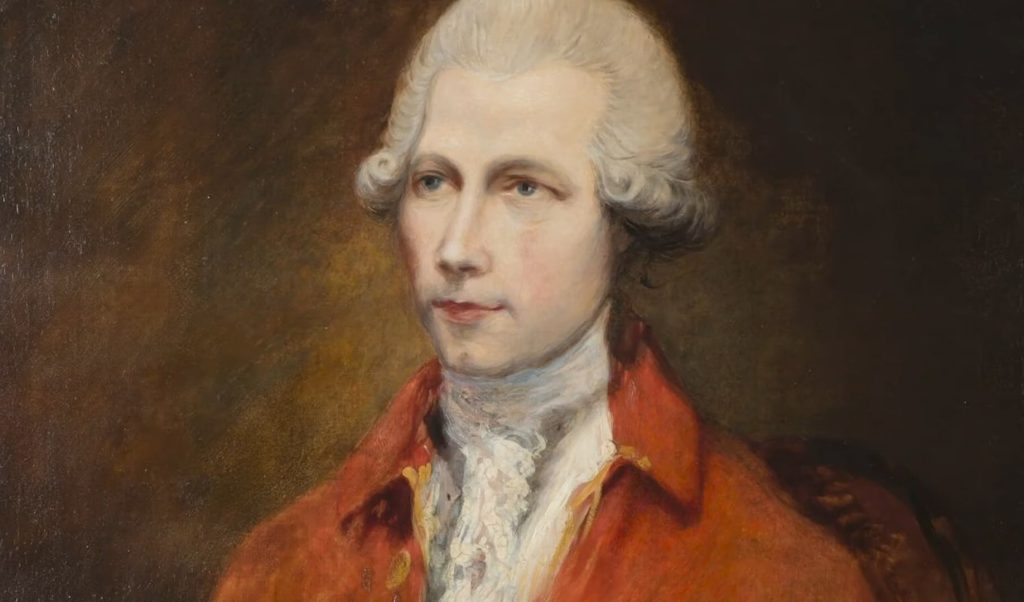 Portrait of John Joseph Merlin – Thomas Gainsborough