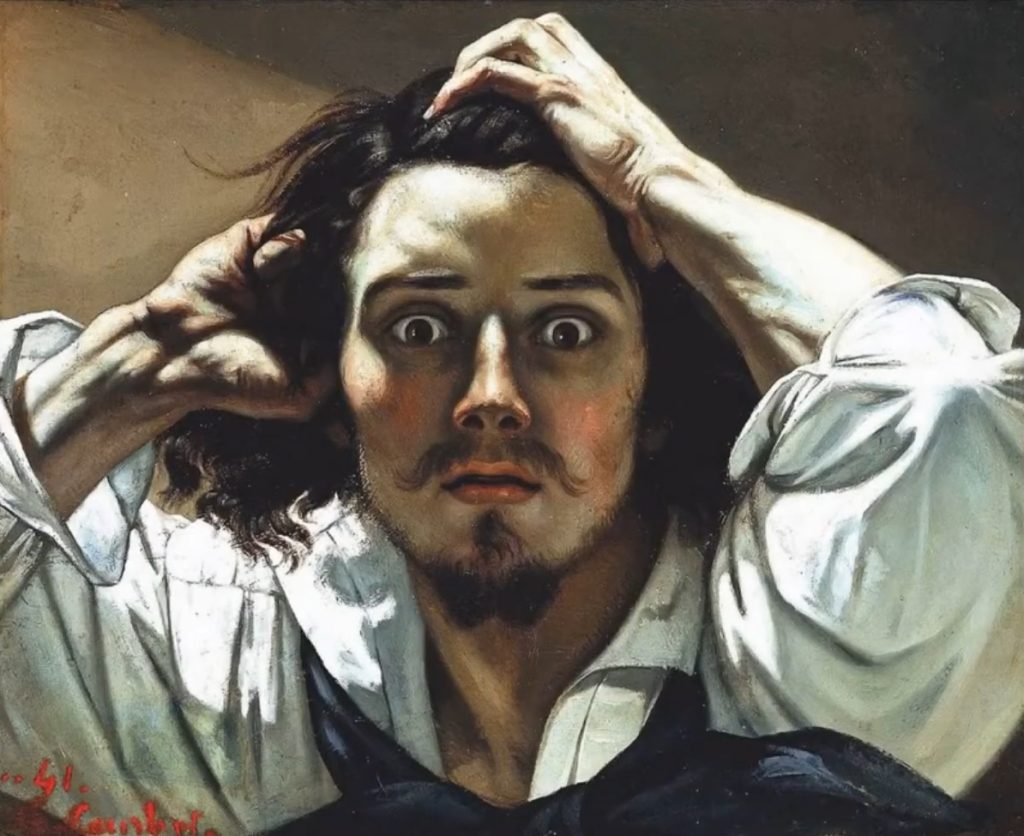 The Desperate Man – Gustave Courbet