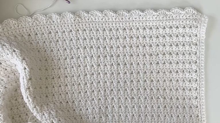 Baby Kate’s Crochet Blessing Blanket