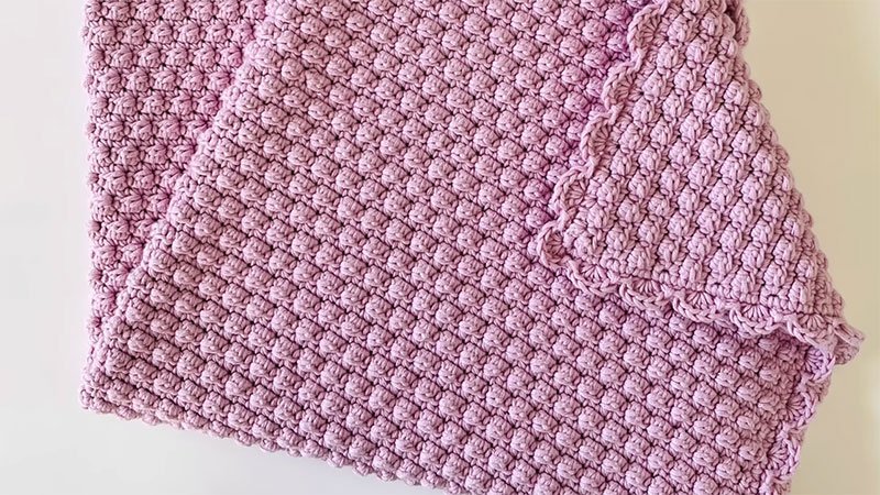 Berry Blossom Baby Blanket