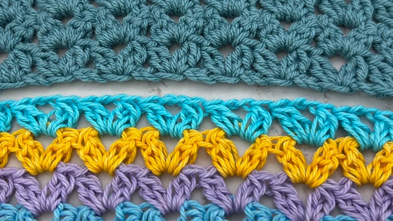Cluster Crochet Scarf