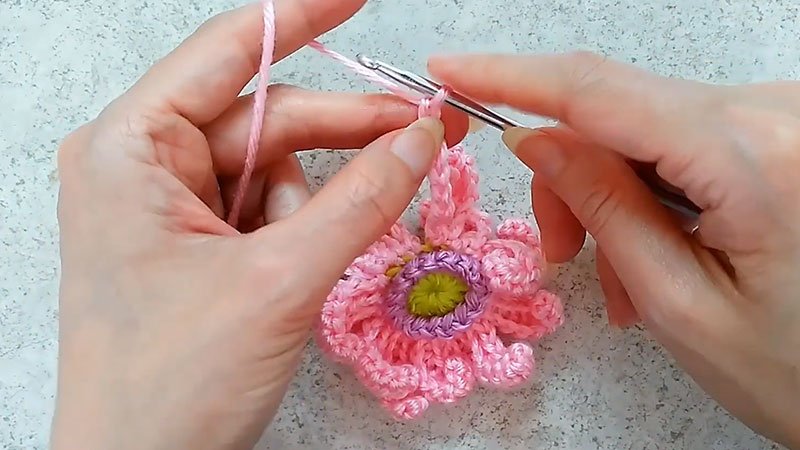 Crochet Medium Petals