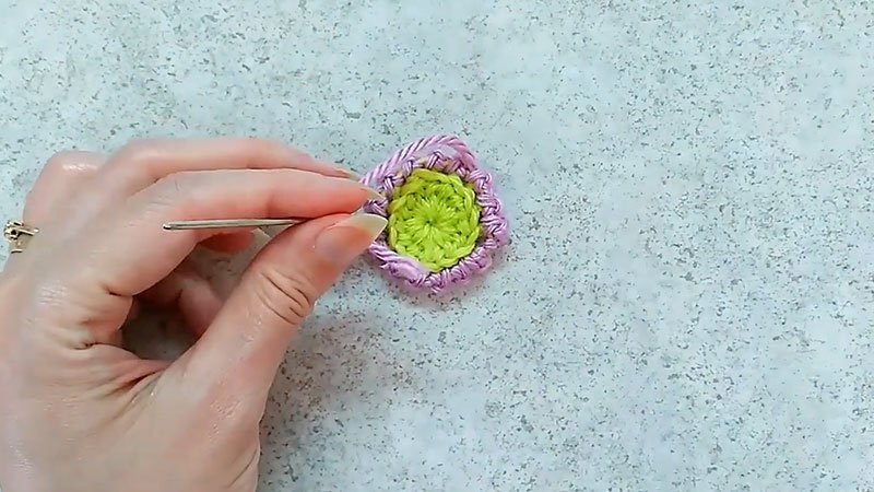 Crochet Small Petals (Make 14)
