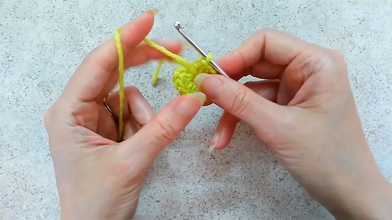 Crochet Flower Center