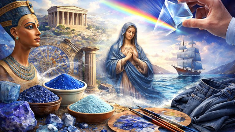 History of the Color Blue