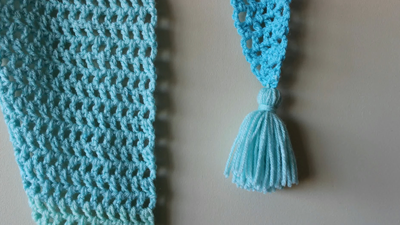 Instructions for Making the Desert Winds Scarf Crochet Pattern